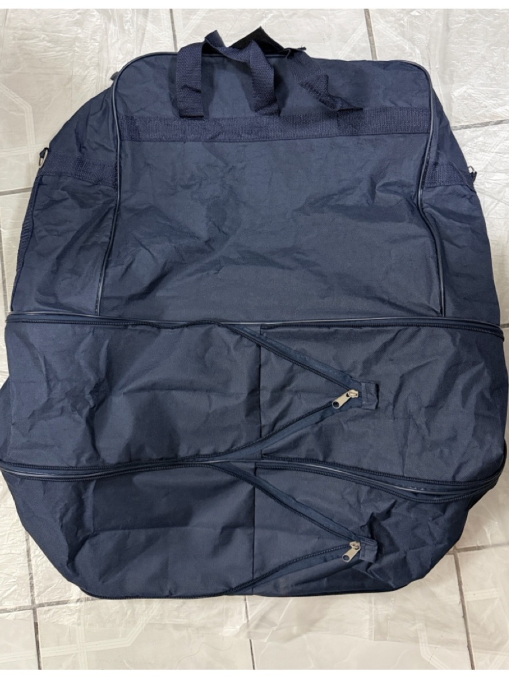 Men's Travel Duffel Bag - Navy Blue